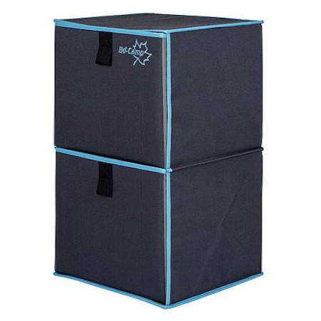 Armoire Bo-Camp Folding Cupboard 2 gris / bleu Anthracite