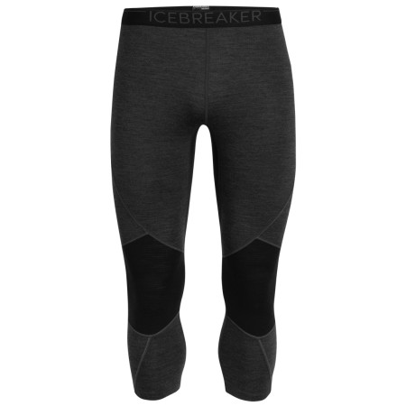 Pantalon sous-vêtements homme Icebreaker 260 Zone Legless gris foncé jet heather/black