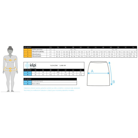 Jupe d'hiver femme Kilpi Lian-W (2022)