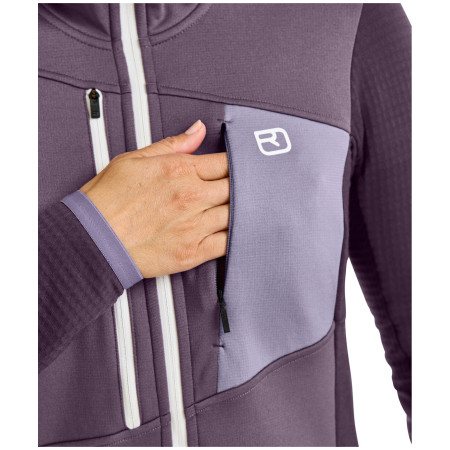 Sweat-shirt femme Ortovox Fleece Grid Hoody W