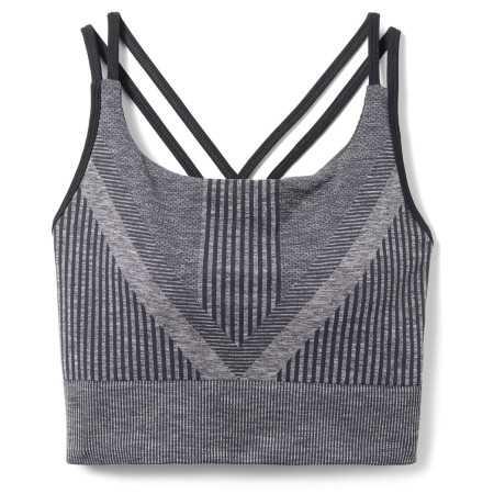 Sous-vêtements fonctionnels femme Smartwool W Intraknit Strappy Bra 2023 vert black heather
