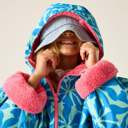 Manteau imperméable Regatta Junior Waterproof Changing Robe SBluFlPiLem