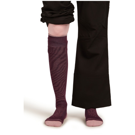 Chaussettes femme Icebreaker Women Merino Blend Ski+ Medium OTC Mountain Contour