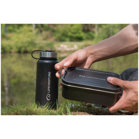 Boîte alimentaire LifeVenture Stainless Steel Mess Tin Container