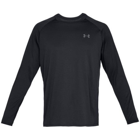 T-shirt fonctionnel homme Under Armour Tech 2.0 LS-BLK vert Black/Graphite