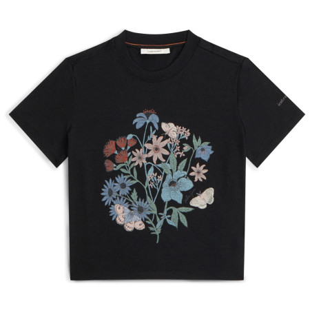 T-shirt femme Icebreaker Merino 150 Tech Lite SS Crop Tee NZ Flora