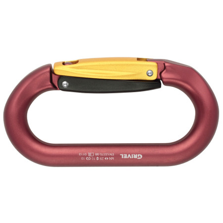 Mousqueton Grivel K9G Sym Twin Gate rouge