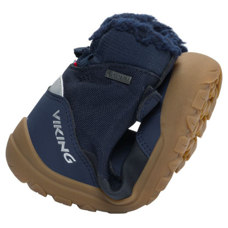 Bottes d'hiver enfant Viking Outdoor Footwear Spruce Barefoot Warm GTX 2V Navy