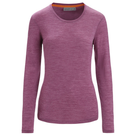 T-shirt femme Icebreaker Women Sphere II LS Tee violet Go Berry Heather