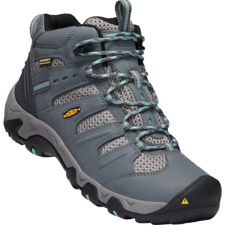 Bottes randonnée femme Keen Koven Mid Wp W girs Steel Grey/wasabi
