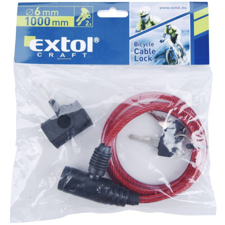 Cadenas vélo Extol lanko, 6x1000 mm