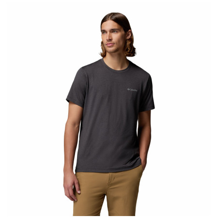 T-shirt homme Columbia Parsons Point™ SS Back Graphic Tee noir Black Heather, Splatter Gem