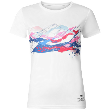 T-shirt femme Alpine Pro Quatra 2 blanc WHITE