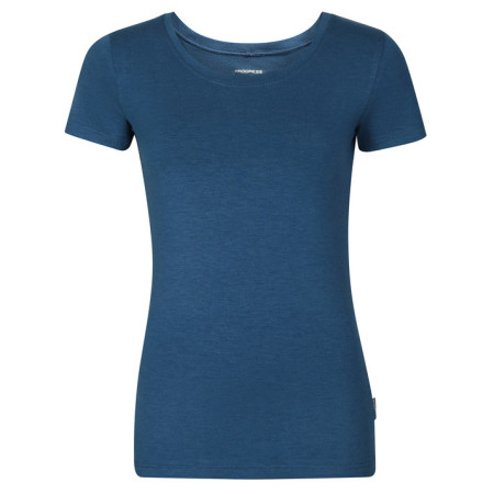 T-shirt femme Progress Coffee Original bleu petrol