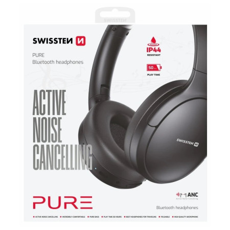 Casque audio sans fil Swissten ANC Pure