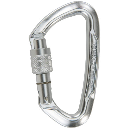 Mousqueton Skylotec Lime SG (screw gate) argenté Silver
