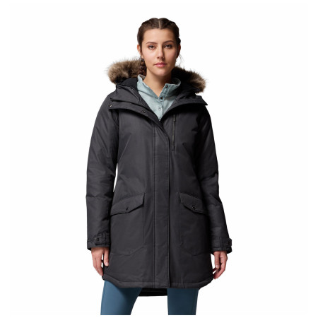 Veste d'hiver femme Columbia Suttle Mountain™ Long Insulated Jacket noir Black