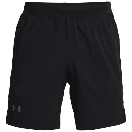 Short homme Under Armour Launch 7" Shorts vert Black / Black / Reflective