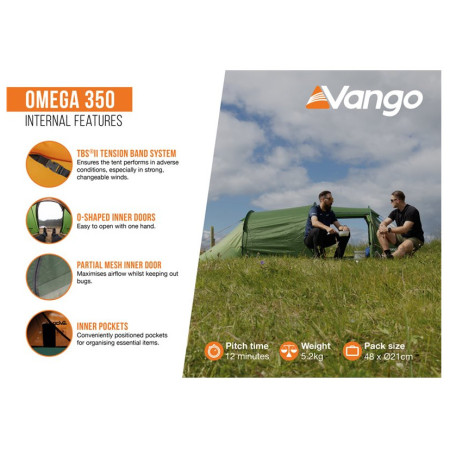 Tente de randonnée Vango Omega 350