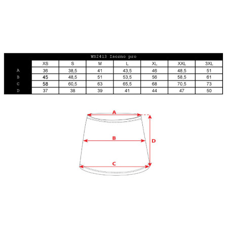 Jupe vélo femme Silvini Isorno Pro
