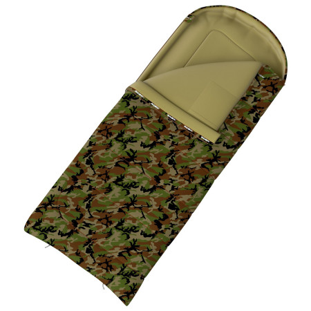 Sac de couchage Husky Gizmo Army vert / brun green