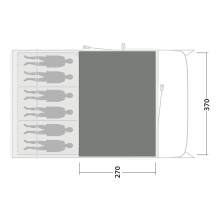 Tapis de tente Outwell Cozy Carpet Denver 6