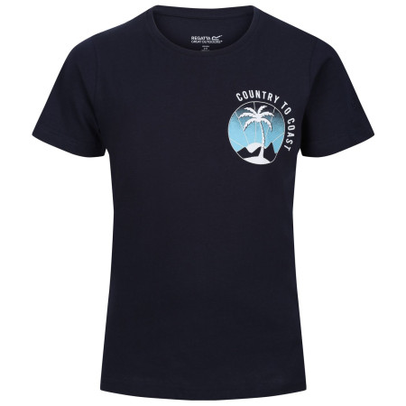 T-shirt enfant Regatta Bosley VI bleu foncé Navy