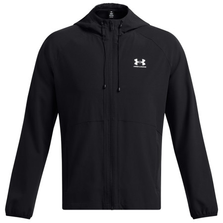 Veste homme Under Armour Vibe Woven Jacket noir Black/White