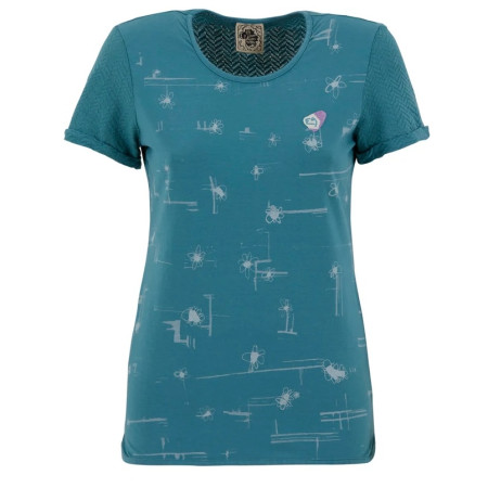 T-shirt femme E9 Gory bleu clair Greenlake