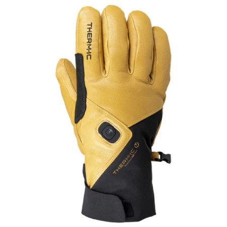 Gants ski Therm-ic Freeride Ultra Heat Gloves noir / jaune Black