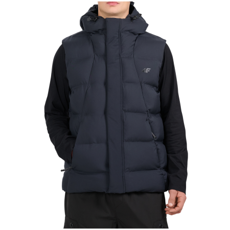 Gilet homme 4F Vest Jacket M379 noir Deep Black