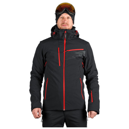 Veste de ski homme Northfinder Bartalan noir / rouge 277blackred