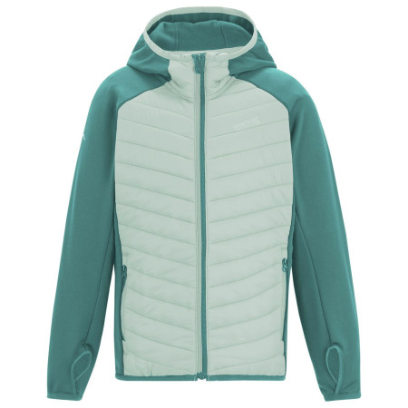 Veste enfant Regatta Junior Andreson Hybrid IvyMossOMist bleu clair IvyMossOMist