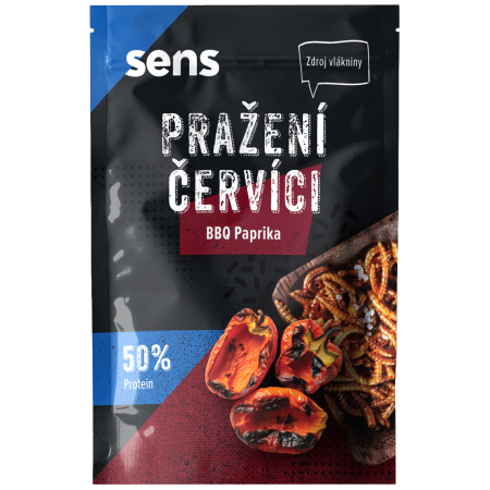 Vers comestibles Sens Vers assaisonnés – BBQ paprika 12 g