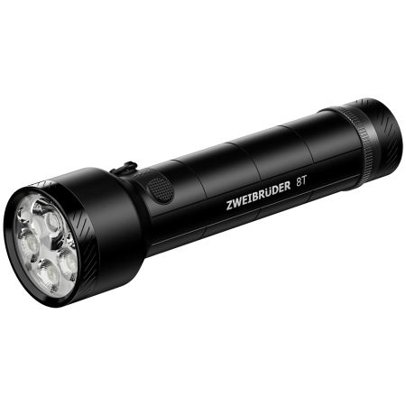 Lampe torche Zweibrüder ZB8T noir black