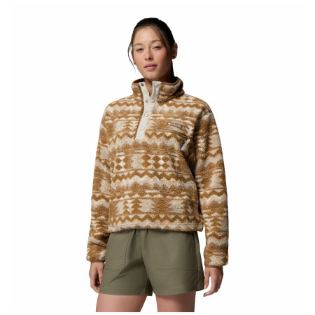Sweat-shirt femme Columbia Helvetia™ II Printed Cropped Half Snap