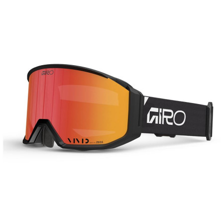Masques ski Giro Revolt PRO noir Black Wordmark-Vivid Ember/Vivid Infrared (2skla)