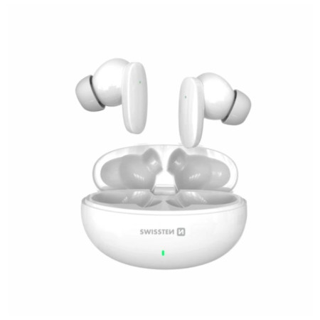 Casque audio sans fil Swissten Sonic blanc white