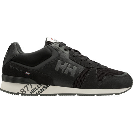 Chaussures homme Helly Hansen Anakin Leather vert 990 Black / Ebony / Quiet Shad