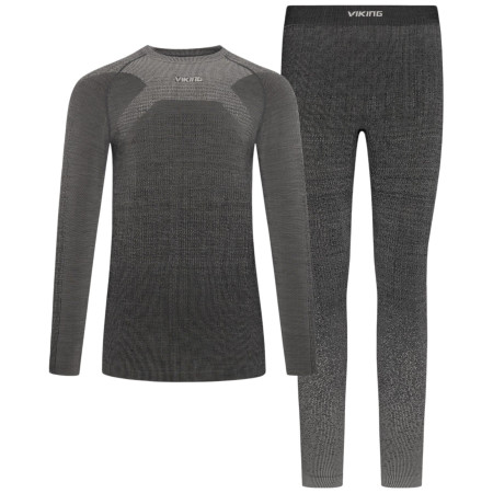 Sous-vêtements thermiques hommes Viking Altis Man Set noir black