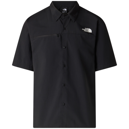 Chemise homme The North Face Packable Short Sleeve Shirt noir TNF BLACK