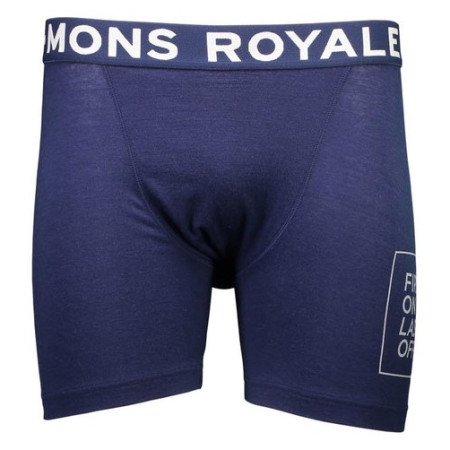 Caleçon homme Mons Royale Hold'em Boxer Folo bleue