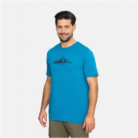 T-shirt fonctionnel homme Viking Lenta bleu blue