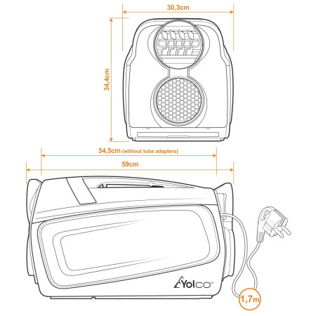 Climatiseur Yolco TC390