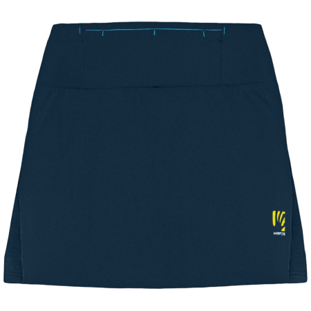 Jupe femme Karpos Lavaredo Run Skirt bleue Sky Captain/Blue Atoll