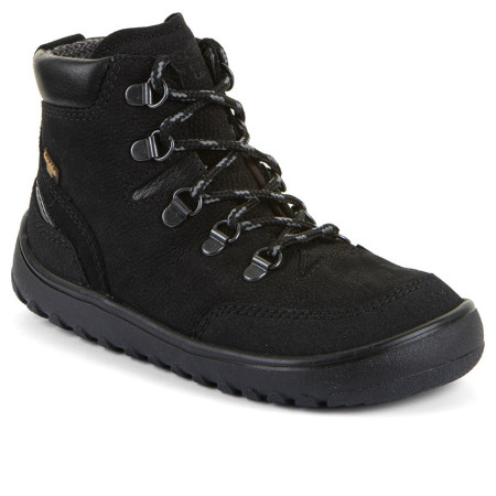 Chaussures barefoot toutes saisons pour enfant Frodo Barefoot Up Trail Tex Black noir black