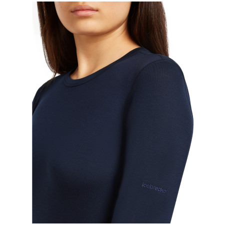T-shirt fonctionnel femme Icebreaker Women Merino Blend Core Midweight LS Crewe