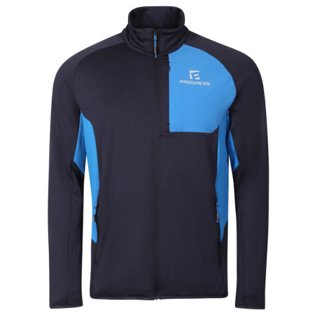 Sweatshirt fonctionnel homme Progress Forbes noir / bleu černomodrá/modrá