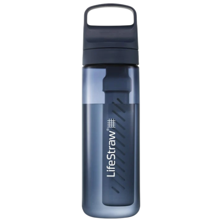 Bouteille filtrante LifeStraw Go 2.0 Water Filter Bottle 650 ml bleu foncé Aegean Sea