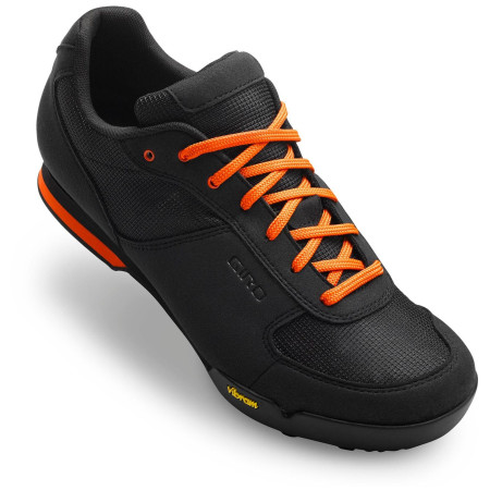 Chaussures vélo hommes Giro Rumble VR noir / rouge Black/GlowingRed